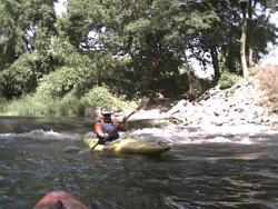 Dave at Veenker dam