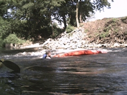 Scott tests the water