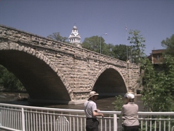 Keystone Arch Bridge, the longest of it's kind West of the Mississippi